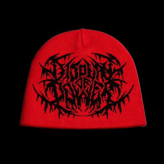 RED BLASTOVER BEANIE